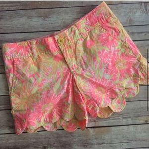 Lily Pulitzer Buttercup Shorts- Sunkissed